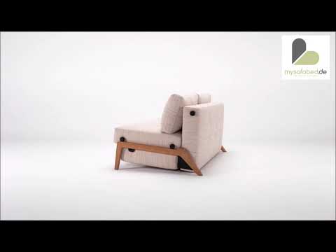 CUBED 02 Schlafsofa 140 von Innovation - mysofabed.de