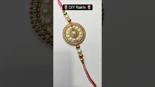 🌸rakhi making ideas at home#shortsfeed#youtubeshorts#virlshort#rakhimaking#craft #saibabablessings