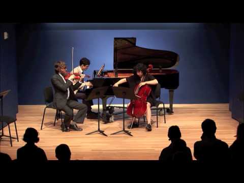 ACME performs Ives' Piano Trio, Mvt. 3, Moderato con moto.