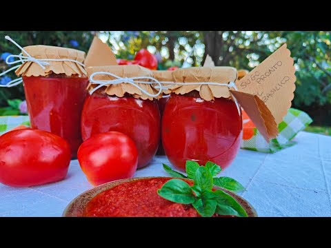Sugo pronto fatto in casa da conservare nei barattoli ricetta della nonna per pranzi e cene veloci