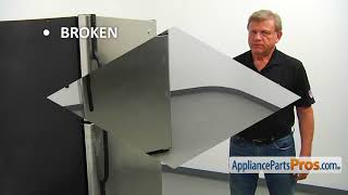 How To: GE Refrigerator Fresh Food Door Shelf Bar WR71X10525