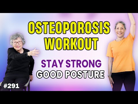 15 Min Osteoporosis-Friendly: Mobility, Strengthen Bones & Spine Support (Seated + Standing)
