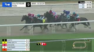 Gulfstream Park March 15, 2026 Race 9