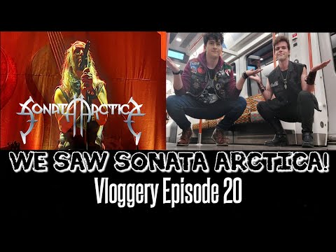 We saw Sonata Arctica!- Vloggery 20