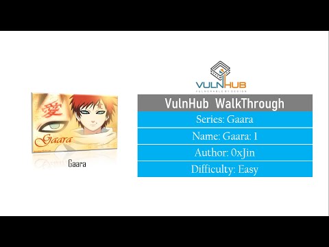 Gaara: 1 || VulnHub Complete Walkthrough