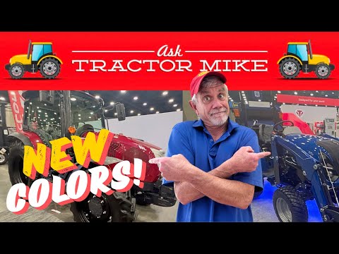Two Tractor Brands Change Color: Big News from the National Farm Machinery Show!