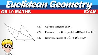 Exam Euclidean Geometry Grade 10