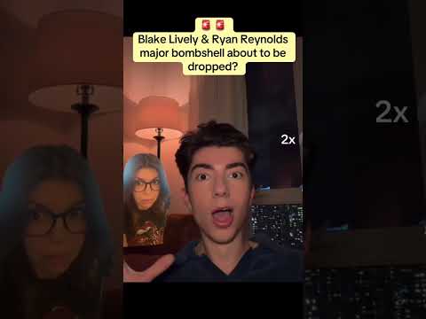 🚨🚨 Blake Lively & Ryan Reynolds major bombshell about to be dropped by BeeBetter? Yes I believe so…