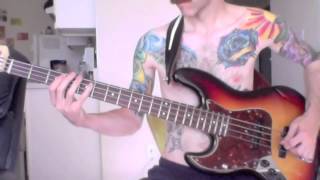 Thin Lizzy - Gonna Creep Up On You (bass cover)