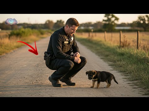 Un Cucciolo Disperato Guida un Poliziotto al Suo Segreto: Lacrime di Commozione