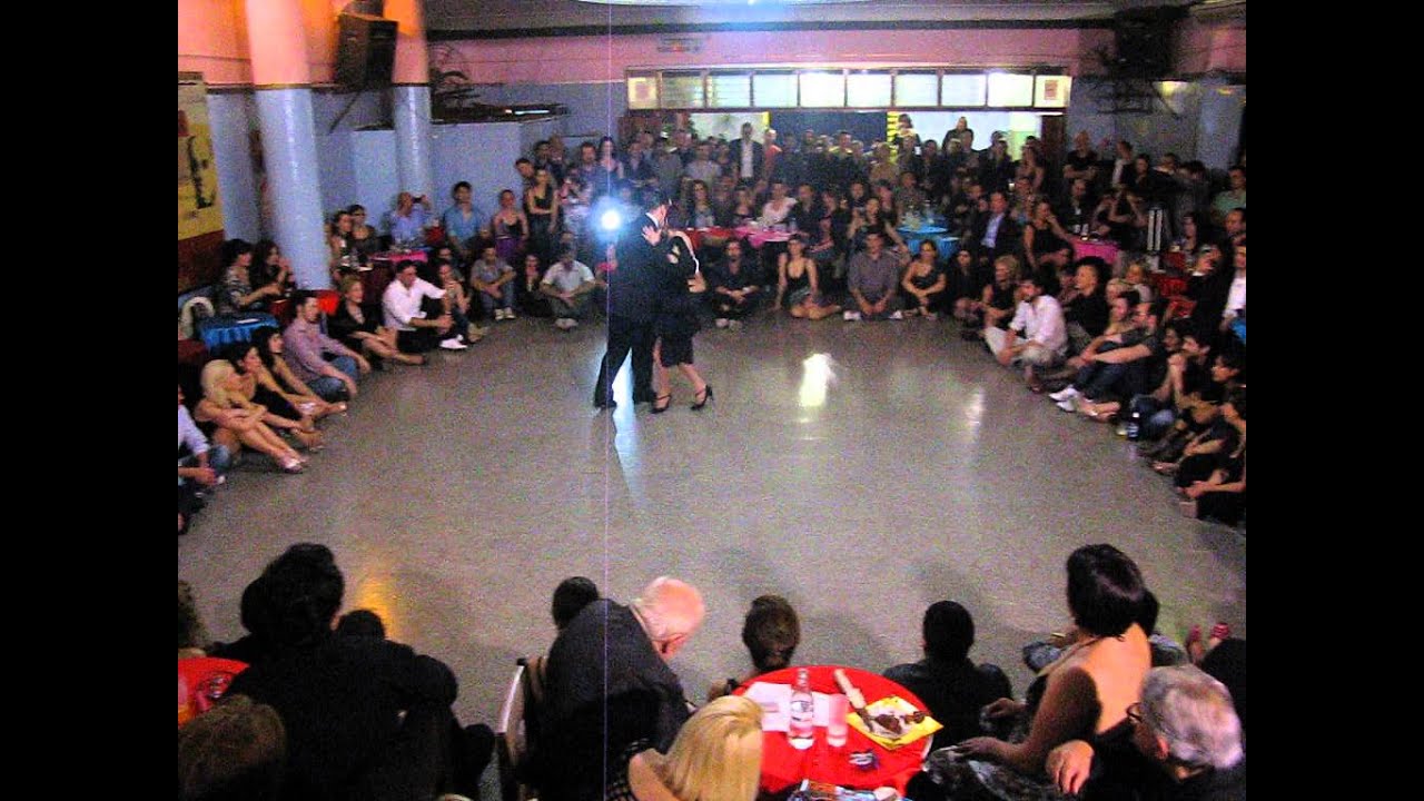 MARIA NIEVES REGO y PANCHO MARTINEZ PEY, 1a exhibición tras cumplir 80 años. En Viva La Pepa Milonga