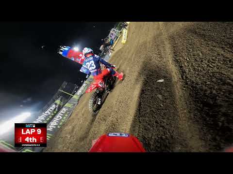 GoPro: Justin Barcia - 2022 Monster Energy Supercross - Anaheim 1 -  450 Main Highlights