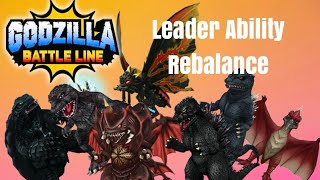 Godzilla Battle Line | Leader Ability Rebalances