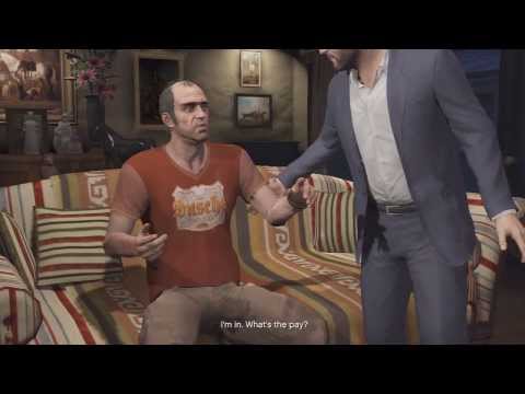 GTA V Walkthrough Part 39- Sniping a Plane! (And Running it Down)