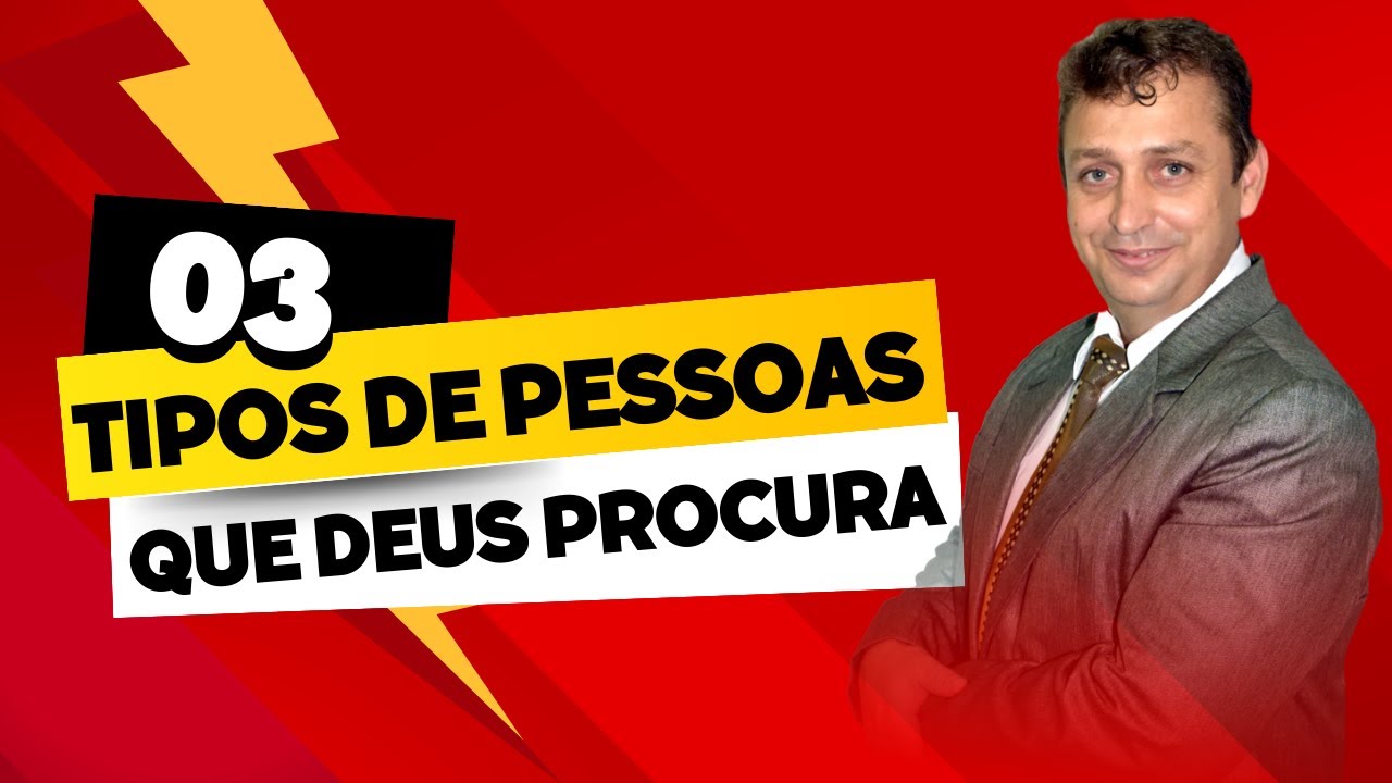 03 TIPOS DE PESSOAS QUE DEUS PROCURA   (Ezequiel 22:30) Pr  Paulo Zang