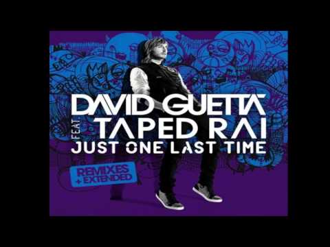 Just One Last Time - David Guetta FT. Taped Rai | LYRICS