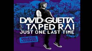 Just One Last Time - David Guetta FT. Taped Rai | LYRICS