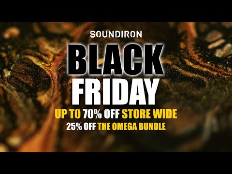 Soundiron Black Friday Sale is LIVE! Up To 70% Off