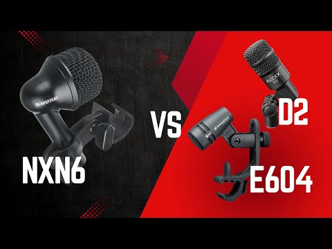 Tom Mic Shootout - Shure nexadyne NXN 6 vs Audix D2 vs e604