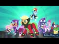 Larry Boy Teaming Up With The Power Ponies