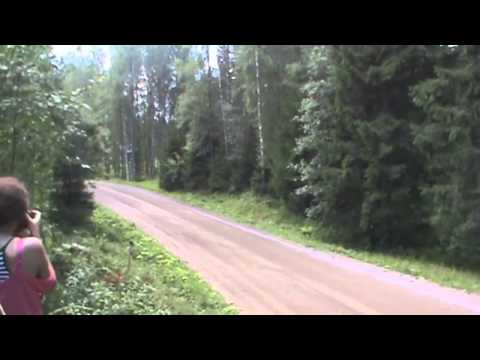 BIG SLIDE- Thierry Neuville- WRC- Hyundai- Finland- 2014