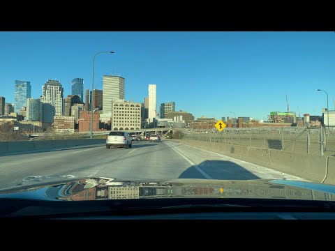 [Boston 4K drive] I-93 | Norwood - Boston