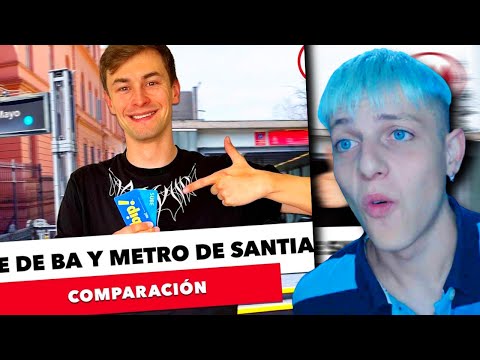 BERTIAKA REACTS to the Santiago Metro vs. the Buenos Aires Subway | Comparison