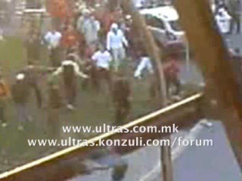 Macedonian Ultras Fight