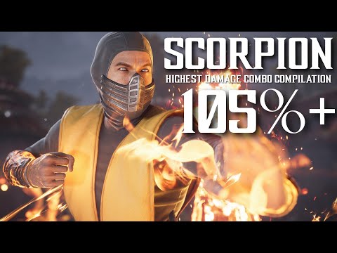 MK1 - Scorpion Best New Combos