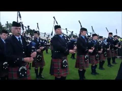 World Pipe Band Championships 2016 - Prize-Winners play off the field