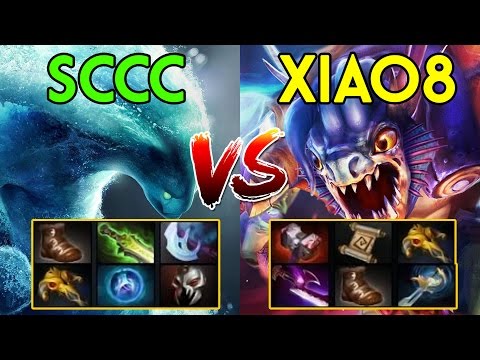 Sccc [Morphling] VS Xiao8 [Slark] - Warrior VS Fox China Dota2 7.04