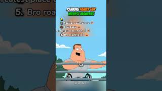 Ranking Family Guy Wildest Moments