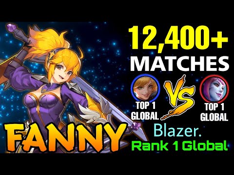 12,400+ Matches Fanny VS Top 1 Selena! - Top 1 Global Fanny by Blazer. - MLBB
