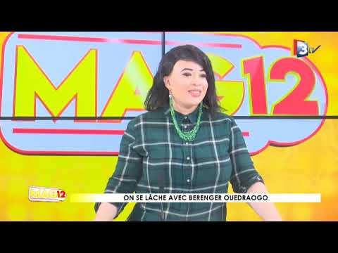 Berenger Ouedraogo émission MAG12 sur la chaîne 3TV