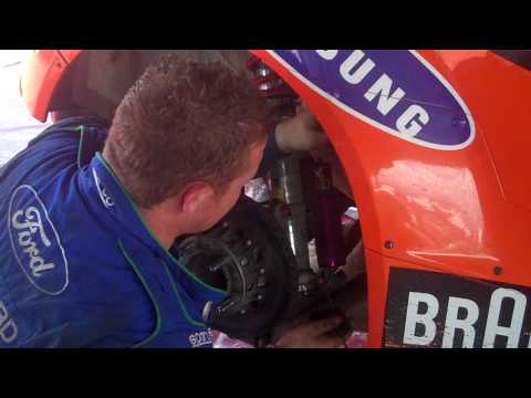 WRC Rally Bulgaria 2010 - Henning Solberg in service