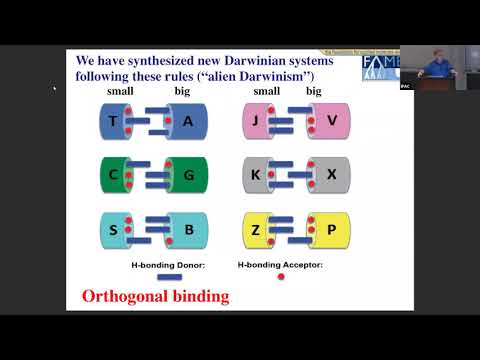 Dr. Steven Benner - Prebiotic Chemistry, Origin, and Early Evolution of Life
