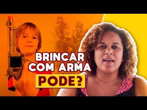 Criança pode brincar com arma? | Elisama Santos | Educação Não Violenta