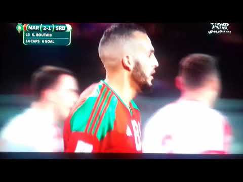 🔴Live:  buts Maroc 2 & 1 Serbie 🔥HD🔥 هدف خالد بوطيب رائع في مرمى صربيا