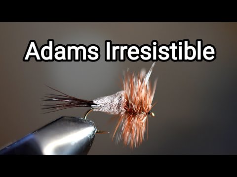 How to Tie the Adams Irresistible | Fly tying tutorial