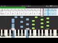 In the Upper Room - Dance VIII - Philip Glass - Piano tutorial and cover (Sheets + MIDI)