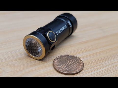 Micro edc light with 525 lumens