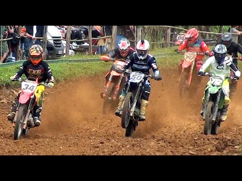 Correndo de Moto Nacional contra as Importadas no Velocross Copa Norte Catarinense