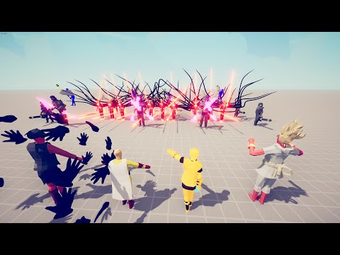 🔥 DARK PEASANT & SAITAMA ONE PUNCH MAN & NARUTO & SUPER PEASANT vs MODDED UNITS TABS 🔥