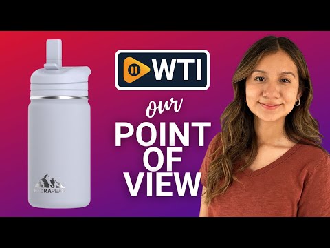 Hydrapeak Mini 14oz Kids Water Bottles - WTI product video review