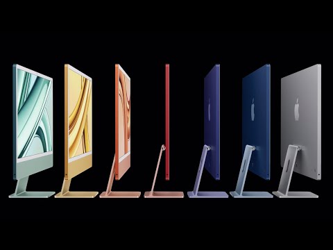 iMac 24" with M3 chip - Reveal / Oct.2023 #appleevent
