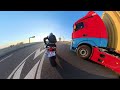 Ride 341 Insta 360 X4 Honda CBR650R 2025 Akrapovic Racing Line