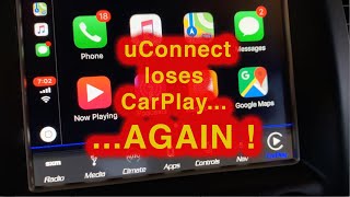 Carplay uConnect issue