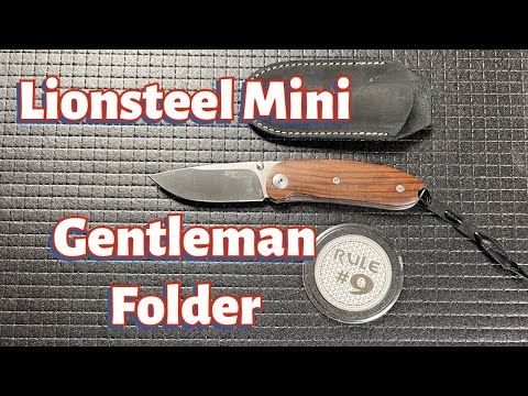 Lionsteel Mini Gentleman Folder Knife Review (Wild About Sporting Goods)