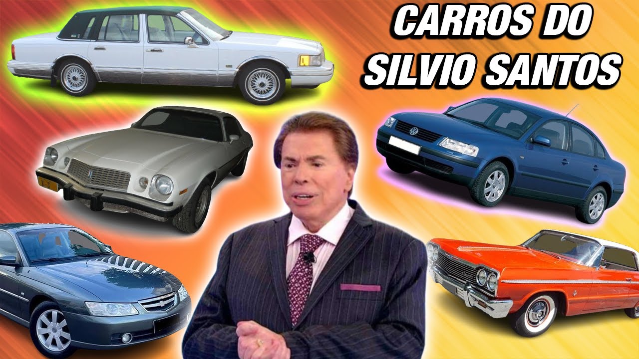 OS CARROS DO SILVIO SANTOS! (atualizado!)