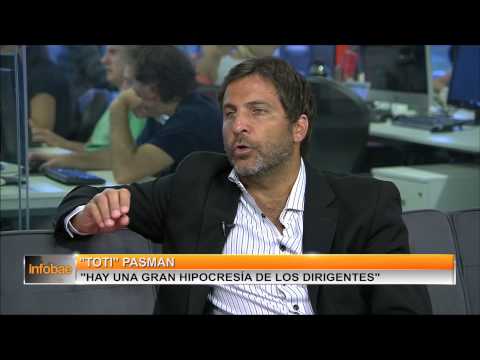 "Toti" Pasman: "La violencia en el fútbol no se resuelve porque no hay ganas"